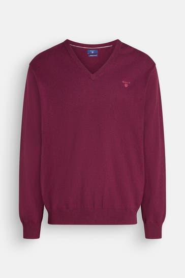 GANT Strickpullover burgunder