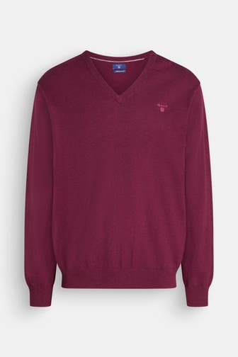 GANT Strickpullover burgunder