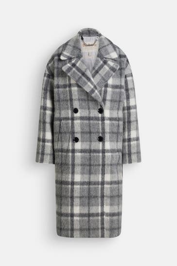 BARBOUR Wollmixmantel 'Beattie' kariert