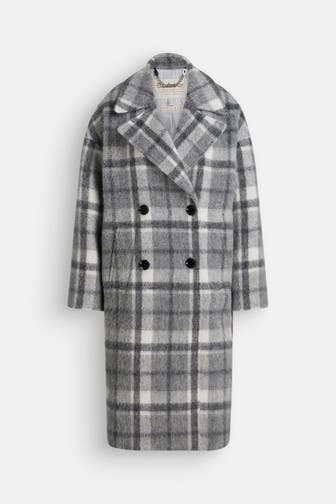 BARBOUR Wollmixmantel 'Beattie' kariert