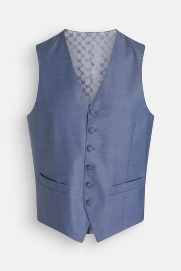 JOOP! Wollmix-Weste 'Weazar' graublau