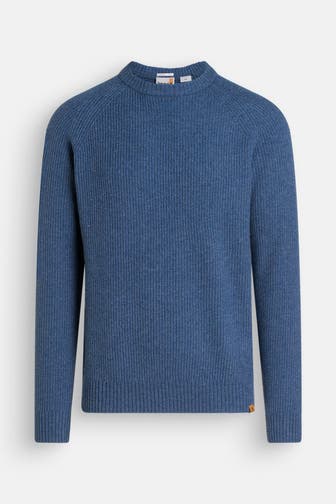 TIMBERLAND Wollmix-Pullover blau