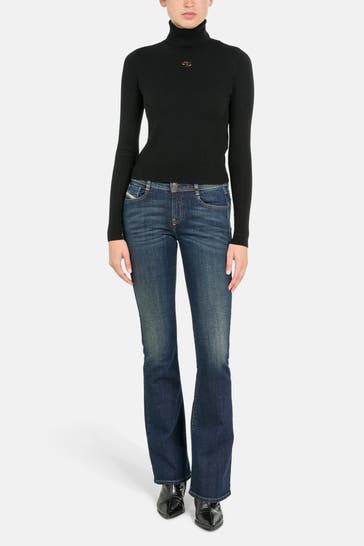 DIESEL Wollmx-Pullover schwarz