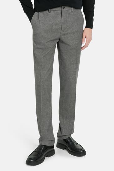 TOMMY HILFIGER Stoffhose dunkelgrau