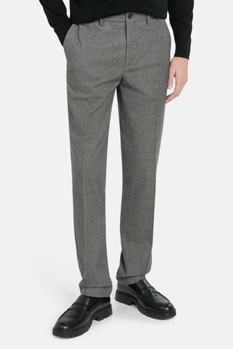 TOMMY HILFIGER Stoffhose dunkelgrau