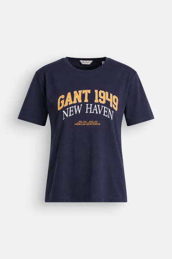 GANT T-Shirt dunkelblau