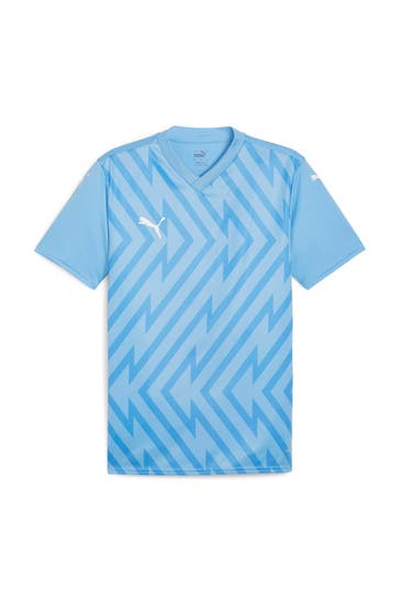 PUMA T-Shirt 'teamGLORY' hellblau