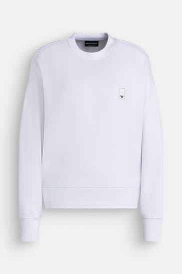 EMPORIO ARMANI Sweatshirt weiß
