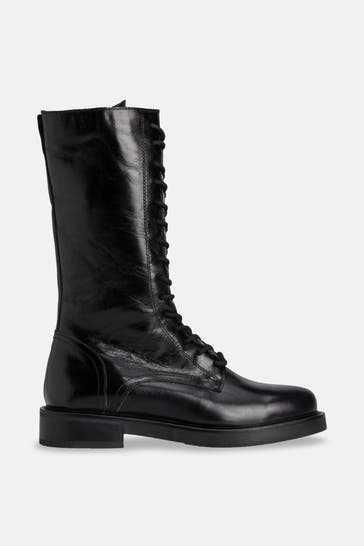 INUOVO Schnürstiefel schwarz