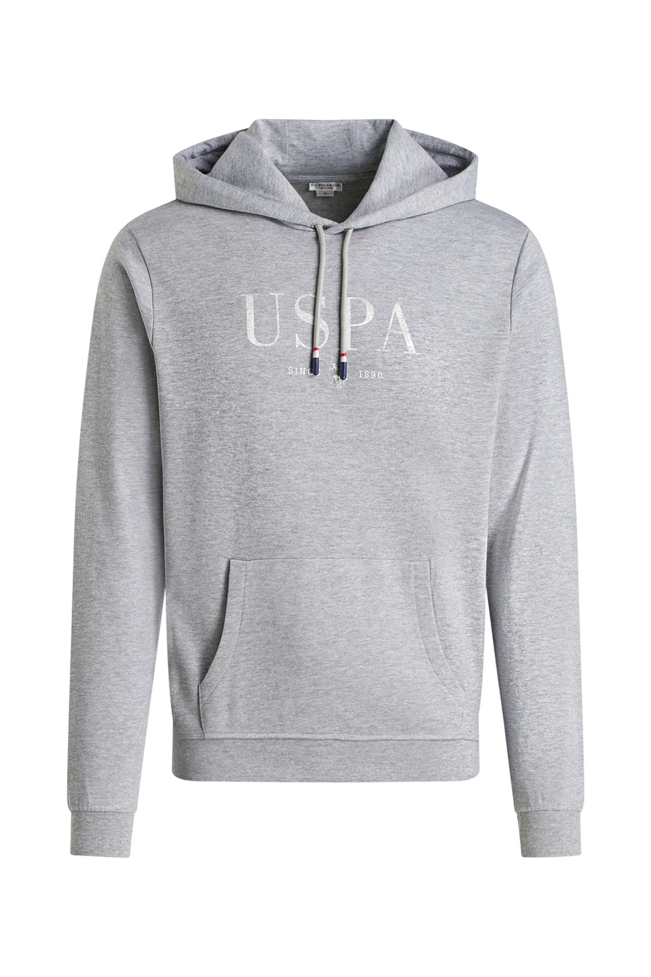 U.S. POLO ASSN. Hoodie hellgrau, Bild 1