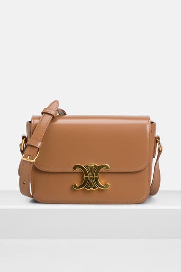CELINE Schultertasche 'Teen' camel