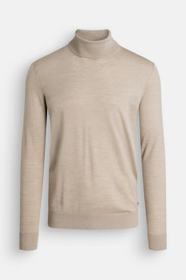 BUGATTI Wollpullover beige