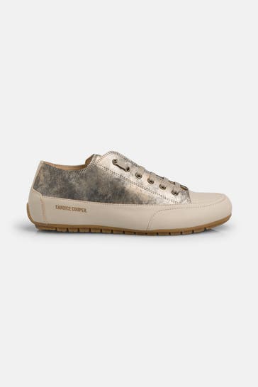 CANDICE COOPER Leder-Sneaker 'Rock' gold