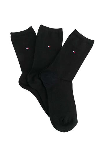 TOMMY HILFIGER 3er-Pack Strümpfe schwarz
