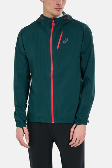 ASICS Funktionsjacke smaragdgrün