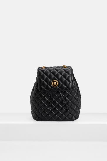VERSACE Rucksack schwarz