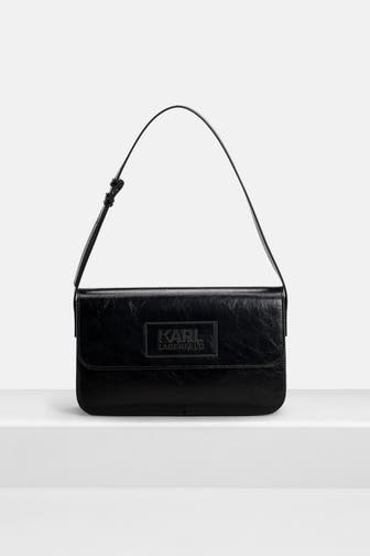 KARL LAGERFELD Schultertasche schwarz