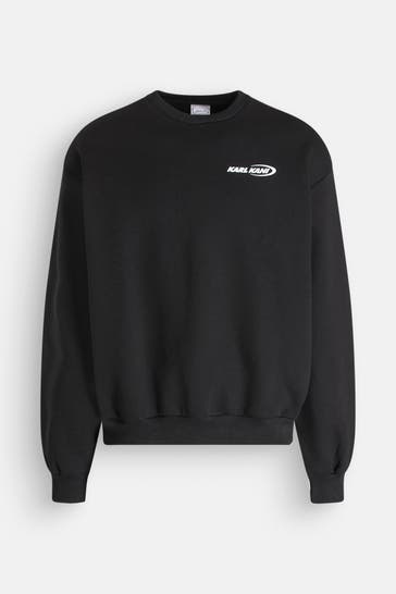 KARL KANI Sweatshirt schwarz