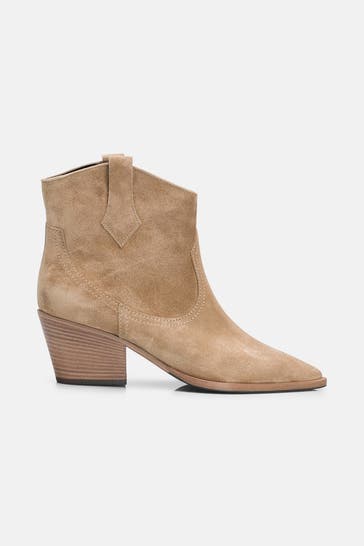 KENNEL & SCHMENGER Lederstiefeletten 'Dallas' camel