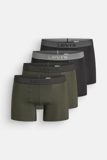 LEVI'S® 4er-Pack Boxer Briefs mehrfarbig
