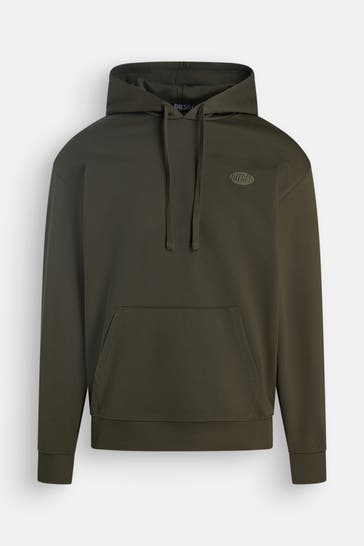 DIESEL Hoodie dunkelgrün