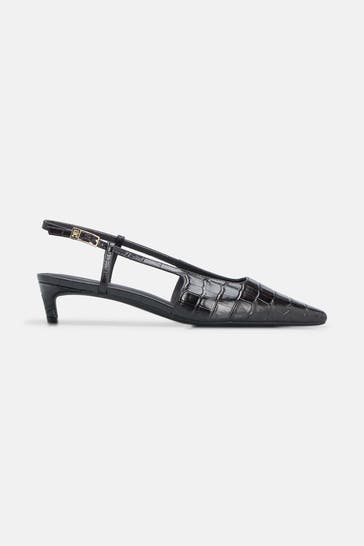 TOMMY HILFIGER Slingbacks 'Olimpia' schwarz