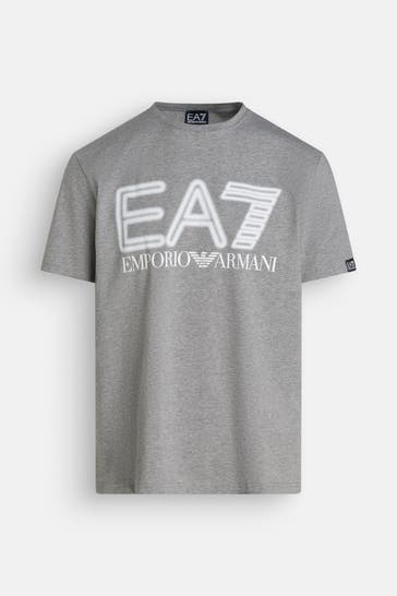 EA7 T-Shirt hellgrau