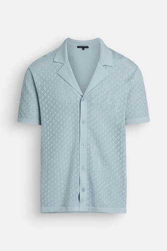 DRYKORN Kurzarmhemd türkis