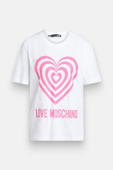 LOVE MOSCHINO T-Shirt weiß