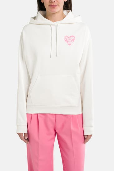 HUGO - Hoodie 'Delfinia' weiß