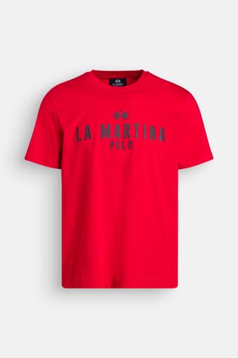 LA MARTINA T-Shirt rot