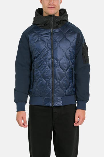 LA MARTINA Quilted Jacket blue