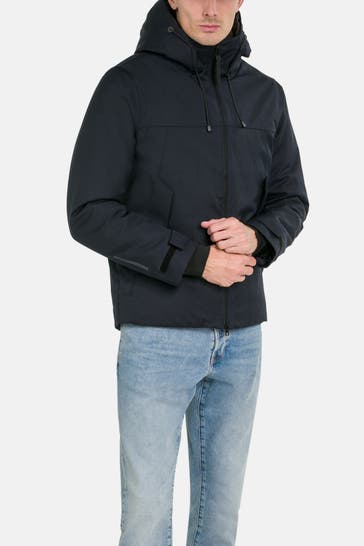 PEOPLE OF SHIBUYA Wollmix-Jacke 'Haneda' schwarzblau