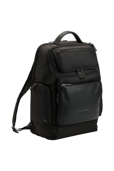 PIQUADRO Rucksack schwarz