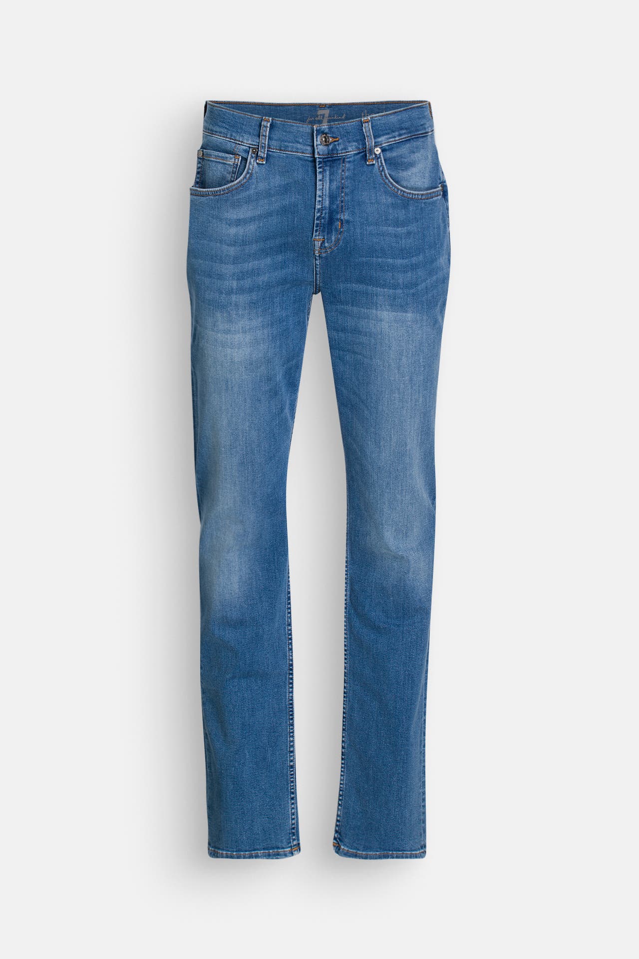 7 FOR ALL MANKIND Jeans blau straight, Bild 1