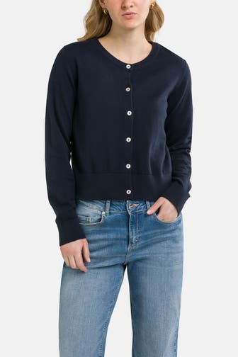 CARTOON Strickjacke navy