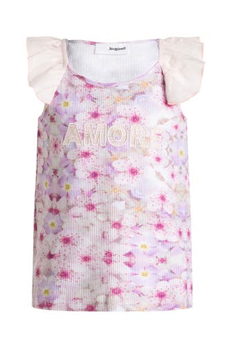 DESIGUAL Top gemustert