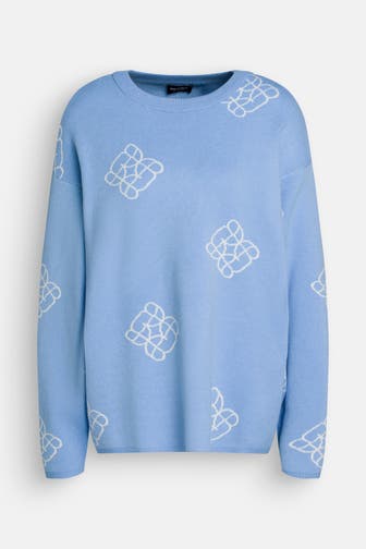 ELIAS RUMELIS Strickpullover 'Renate' hellblau