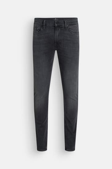 7 FOR ALL MANKIND Jeans dunkelgrau skinny