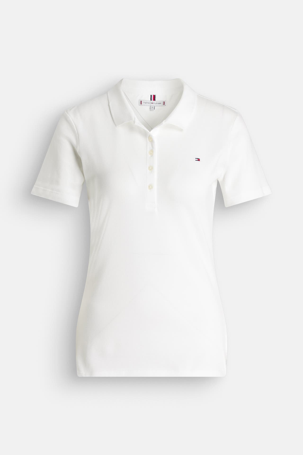 TOMMY HILFIGER Polo-Shirt weiß, Bild 1
