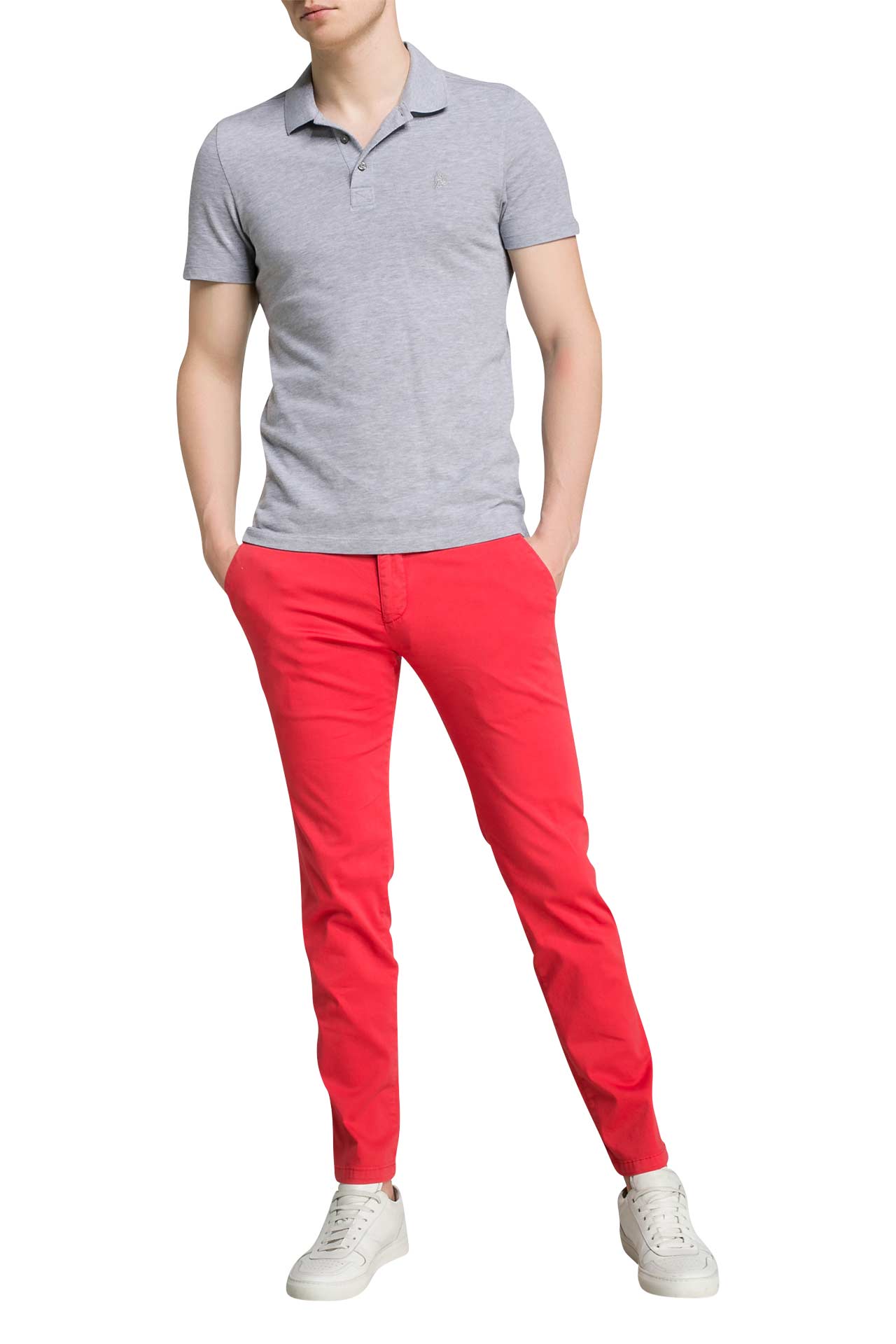 ROY ROBSON Polo-Shirt hellgrau, Bild 1