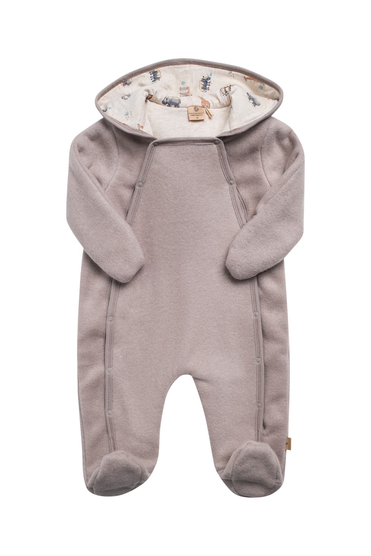 Babyoverall günstig online kaufen BELLYBUTTON Fleece-Overall taupe » günstig online kaufen