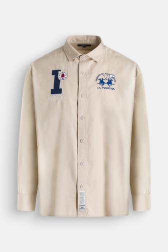 LA MARTINA Casual-Hemd beige