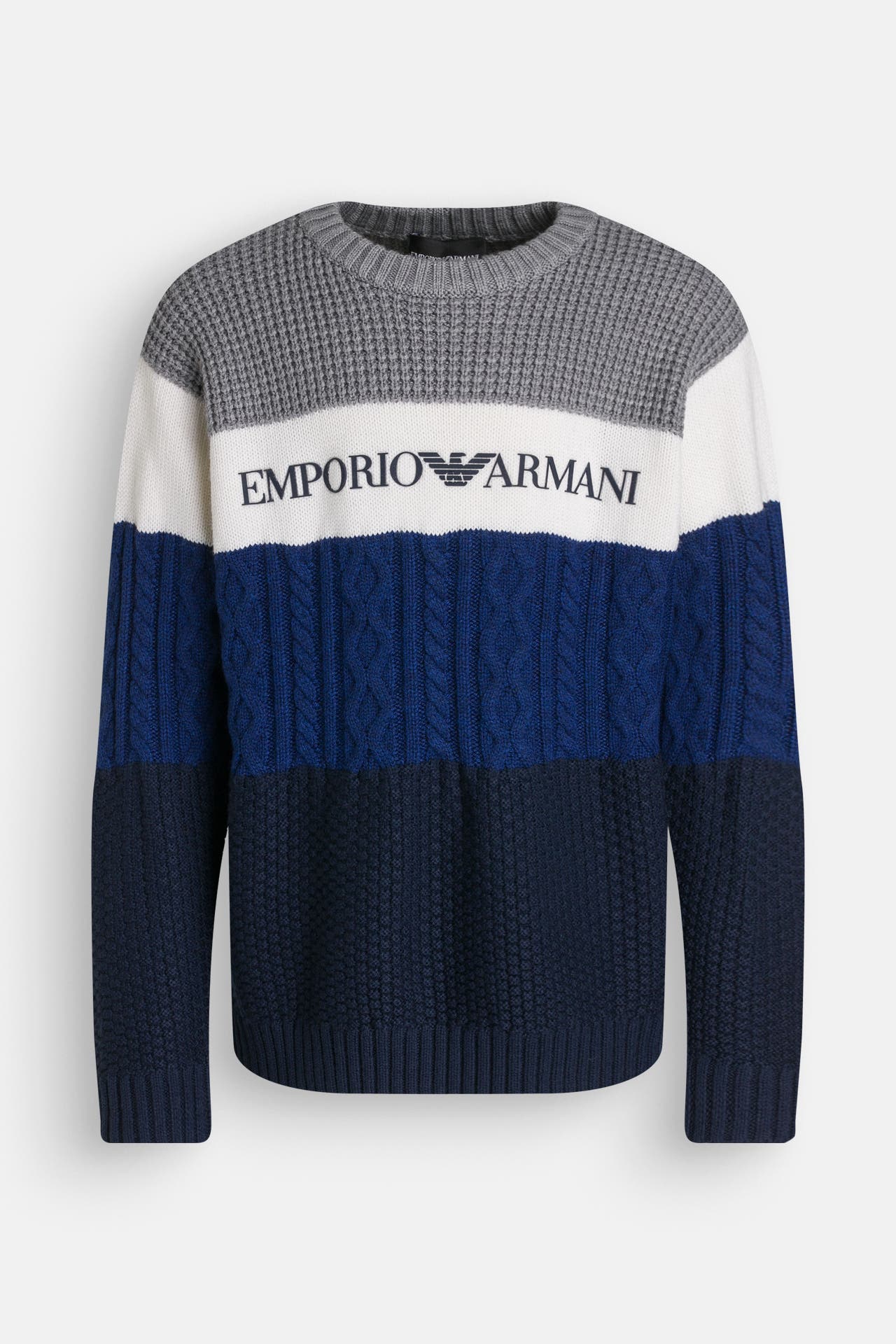 EMPORIO ARMANI Wollmix-Strickpullover mehrfarbig, Bild 1