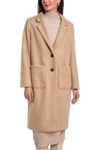 GIL BRET Wollmixmantel beige