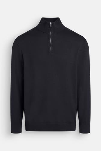 CALVIN KLEIN Woll-Troyer dunkelgrau