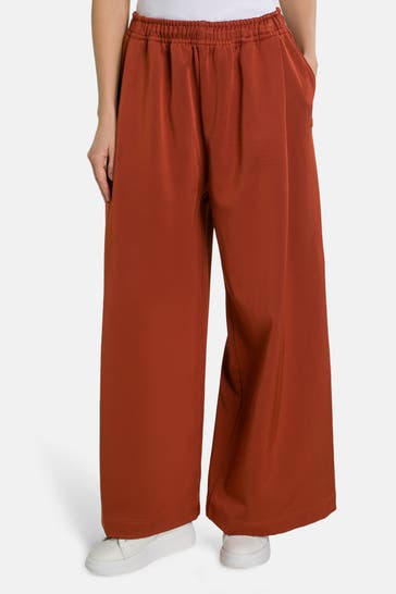 LACOSTE Stoffhose terracotta