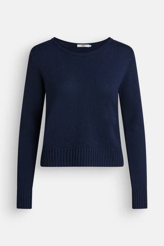 0039 ITALY Strickpullover 'Romy' nachtblau