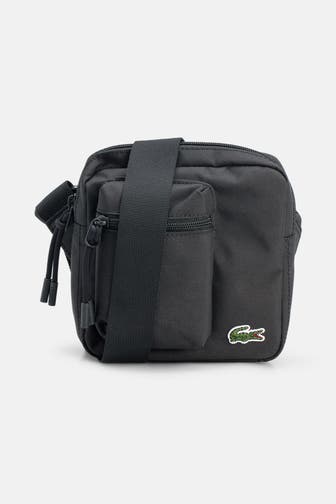 LACOSTE Umhängetasche schwarz