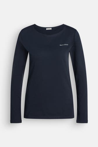 MARC O'POLO Longsleeve nachtblau